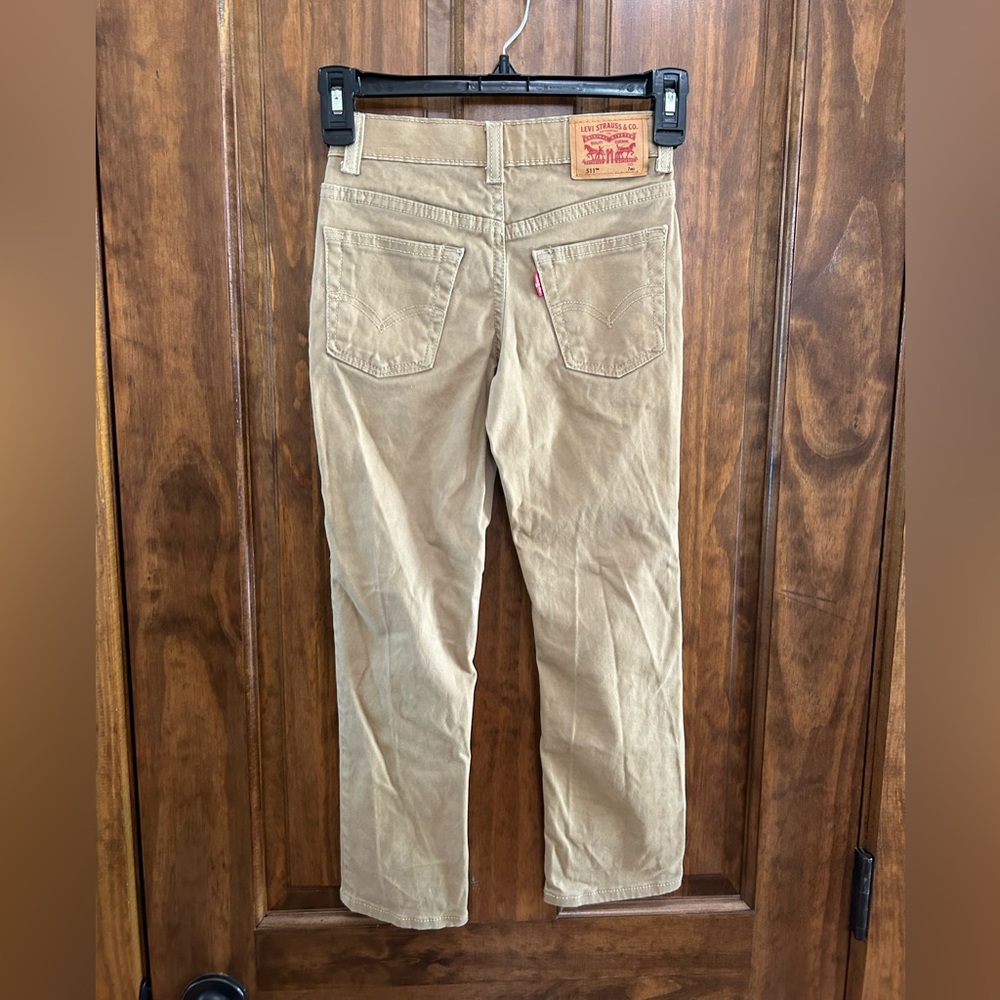 Levi’s Boys 511 Slim Fit Adjustable Waist 7 Reg (F-8) - Picture 2 of 6